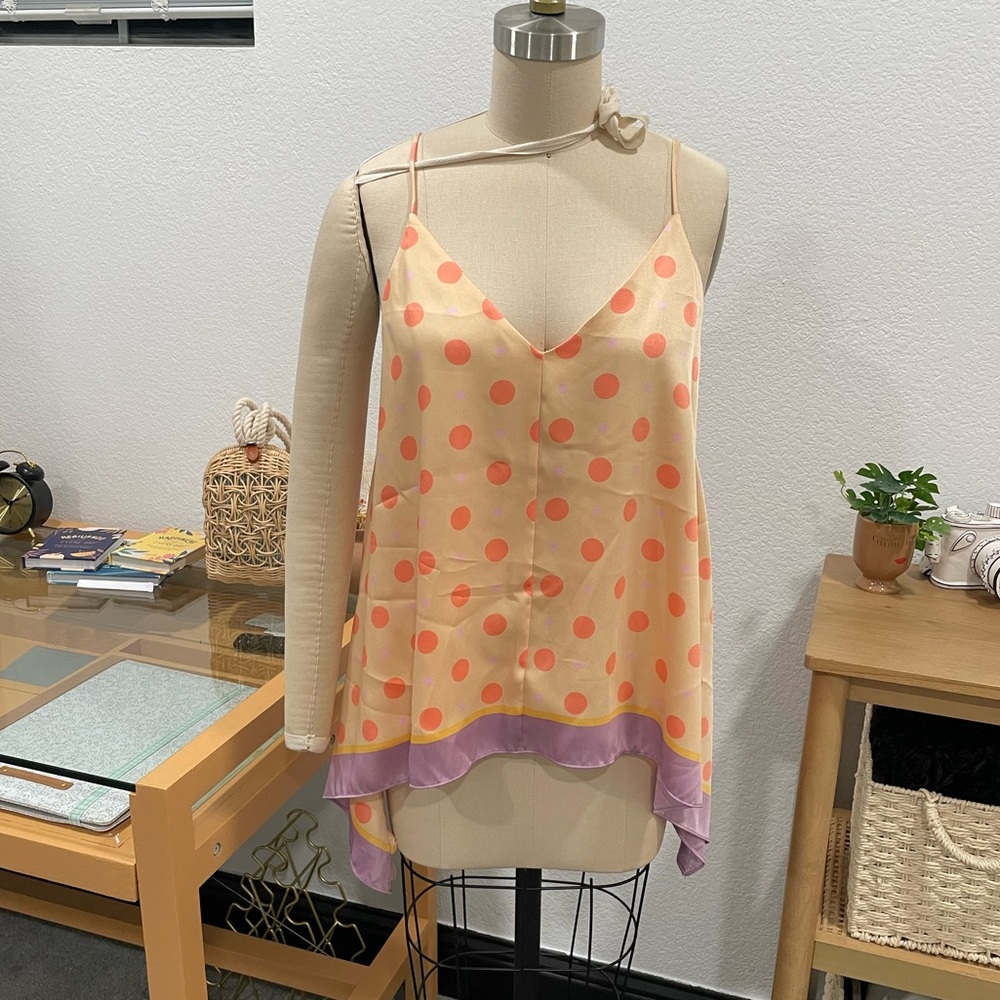 Zara polkadot top